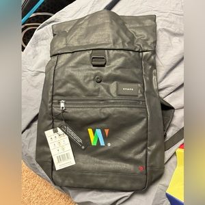 New STATE Lorimer Leather Backpack - Tags On, Sleek and Versatile